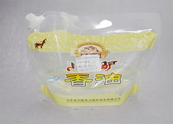 Aluminum Foil Spout Pouch Packaging , Custom Printed Packaging For Juice