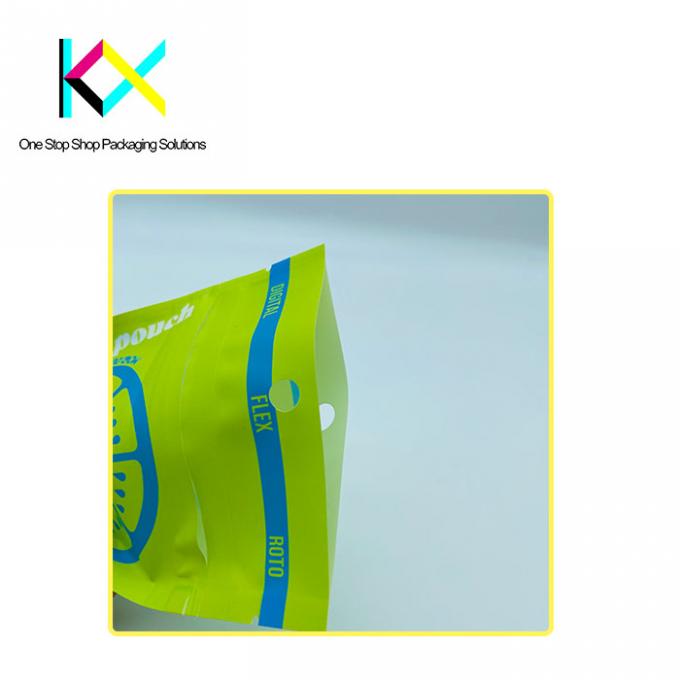Παιδικής προστασίας φερμουάρ ανακυκλωμένες πλαστικές σακούλες συσκευασίας υλικό EVOH/PE 1