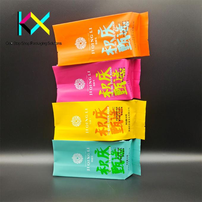 Φlex Foil Eco Friendly Tea Bag Packaging Ψηφιακή εκτύπωση μαξιλάρι 0