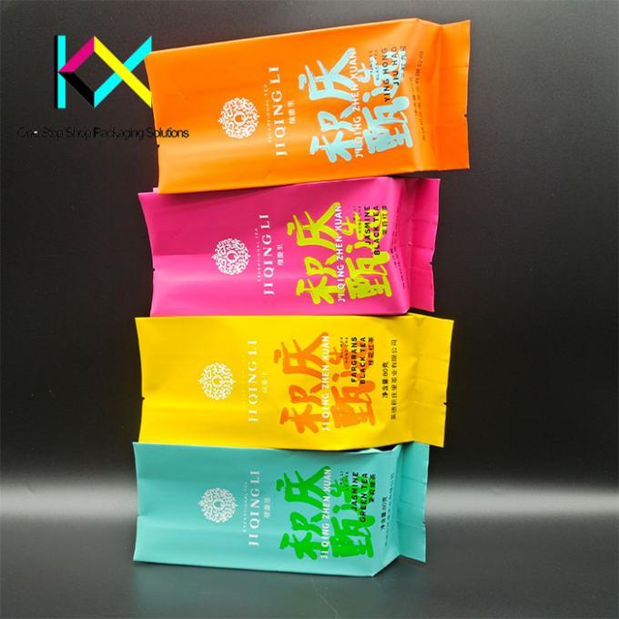 Φlex Foil Eco Friendly Tea Bag Packaging Ψηφιακή εκτύπωση μαξιλάρι 1