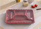 Disposable PP Biodegradable Plastic Packaging , 4 Compartment Microwave Safe Containers Lunch Box For Catering