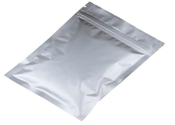 ISO Standard Three Side Seal Pouch Zipper Packaging Bag With Tear Notch